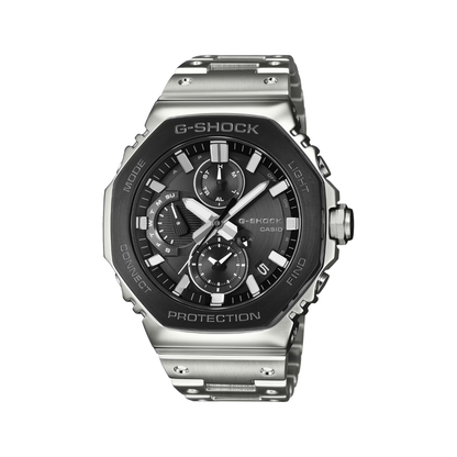 Reloj Análogo Casual Plateado de Hombre