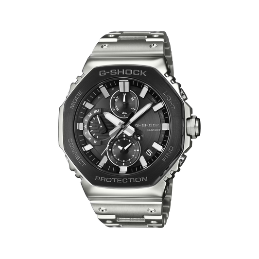 Reloj Análogo Casual Plateado de Hombre