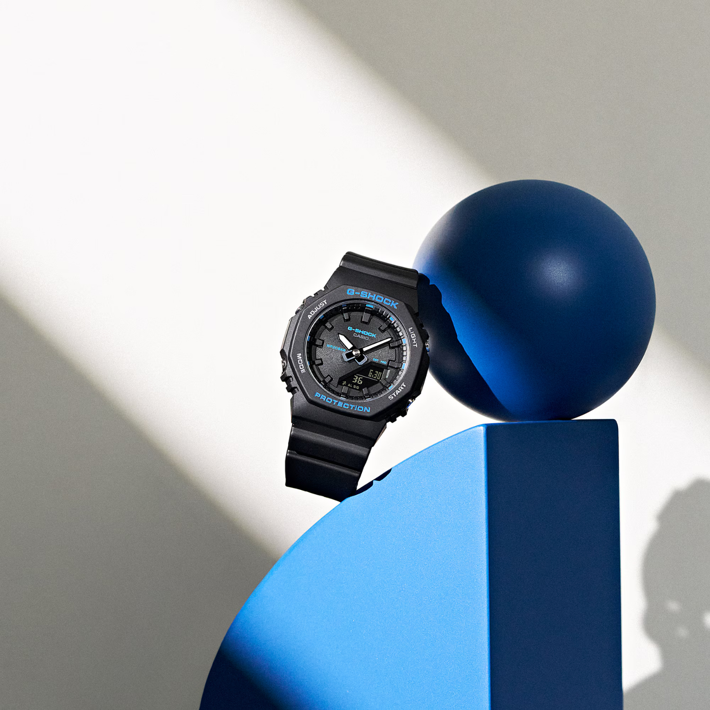 Reloj Análogo Digital Casual Negro de Mujer