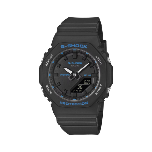 Reloj Análogo Digital Casual Negro de Mujer