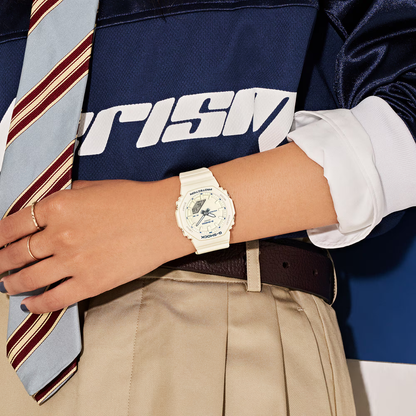Reloj Análogo Digital Casual Blanco de Mujer