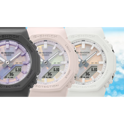Reloj Análogo Digital Casual Rosado de Mujer