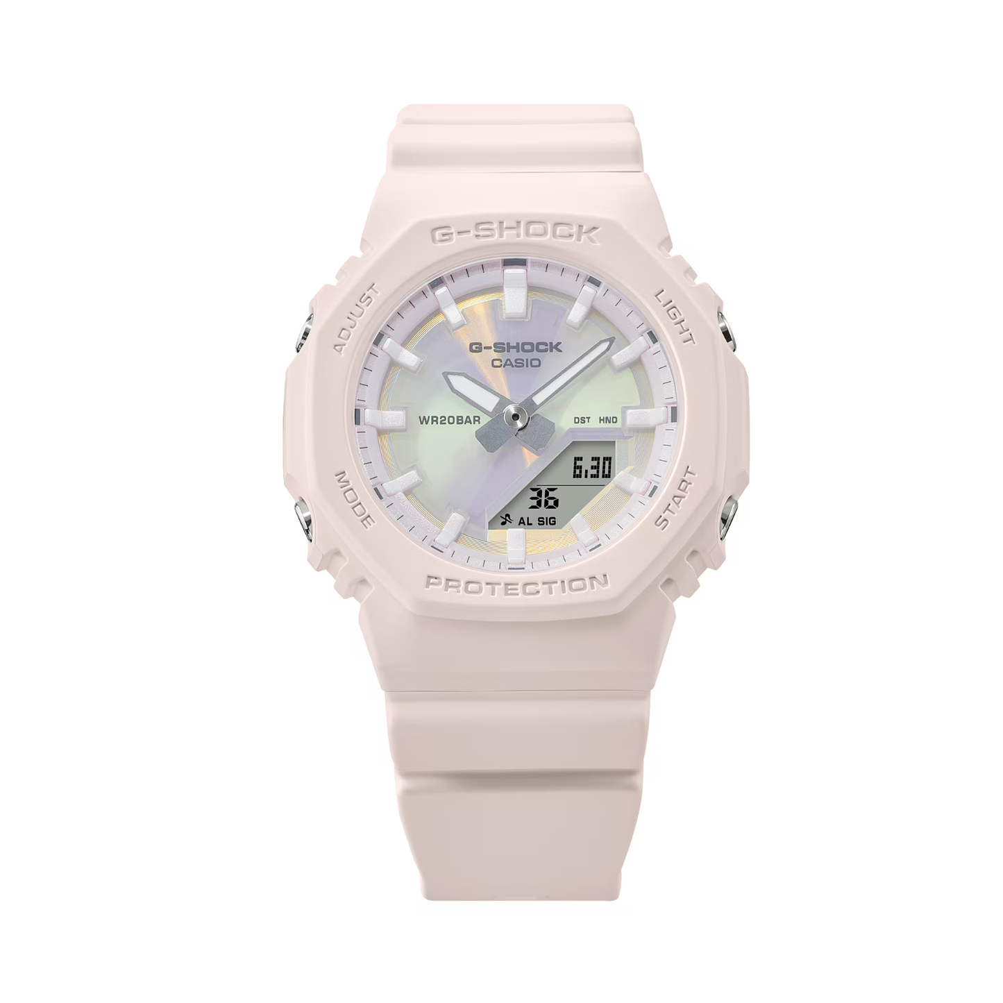 Reloj Análogo Digital Casual Rosado de Mujer
