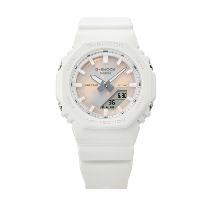 Reloj Análogo Digital Casual Blanco de Mujer