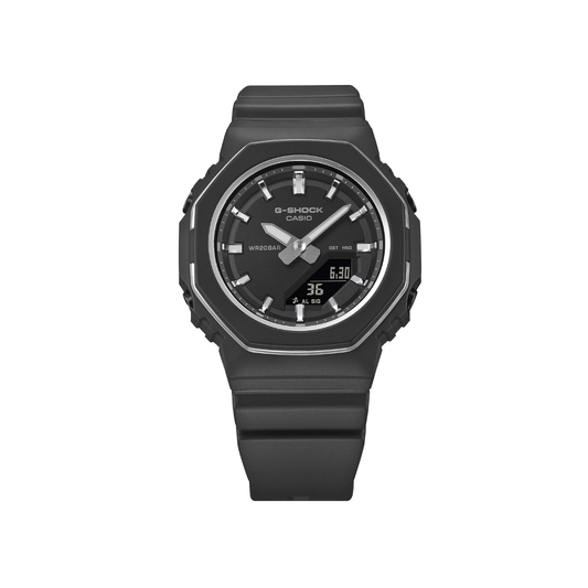 Reloj Análogo Digital Casual Negro de Mujer