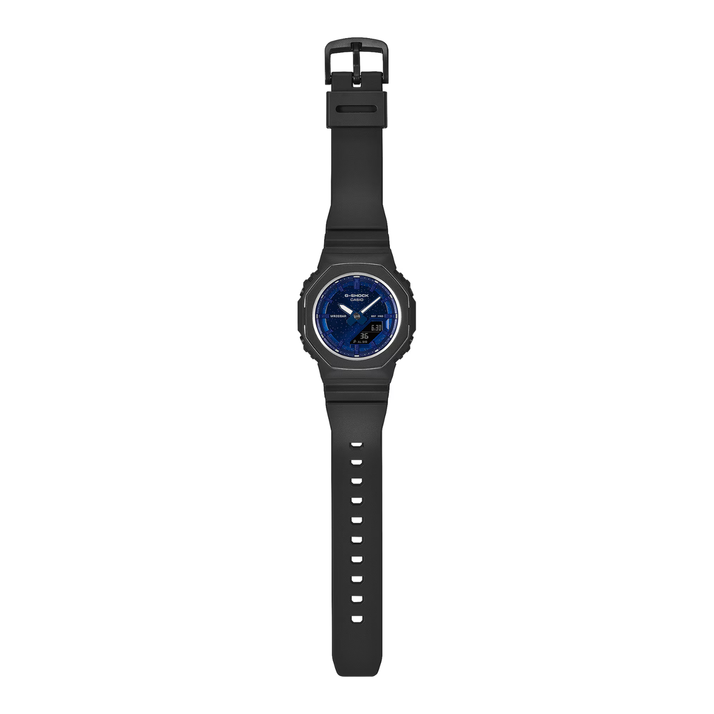 Reloj Análogo Digital Casual Negro de Mujer