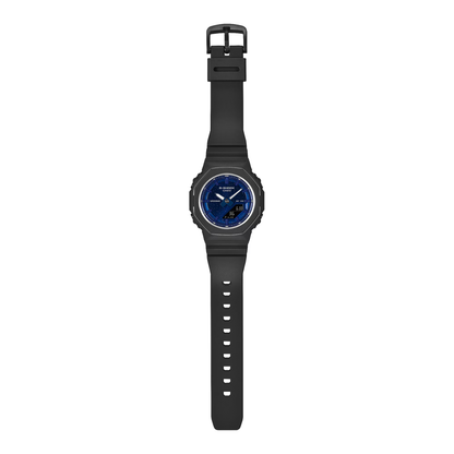 Reloj Análogo Digital Casual Negro de Mujer