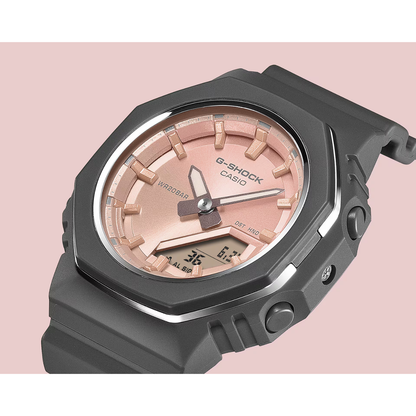 Reloj Análogo Digital Casual Negro de Mujer