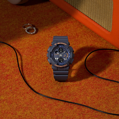 Reloj Análogo Digital Casual Azul Oscuro de Mujer