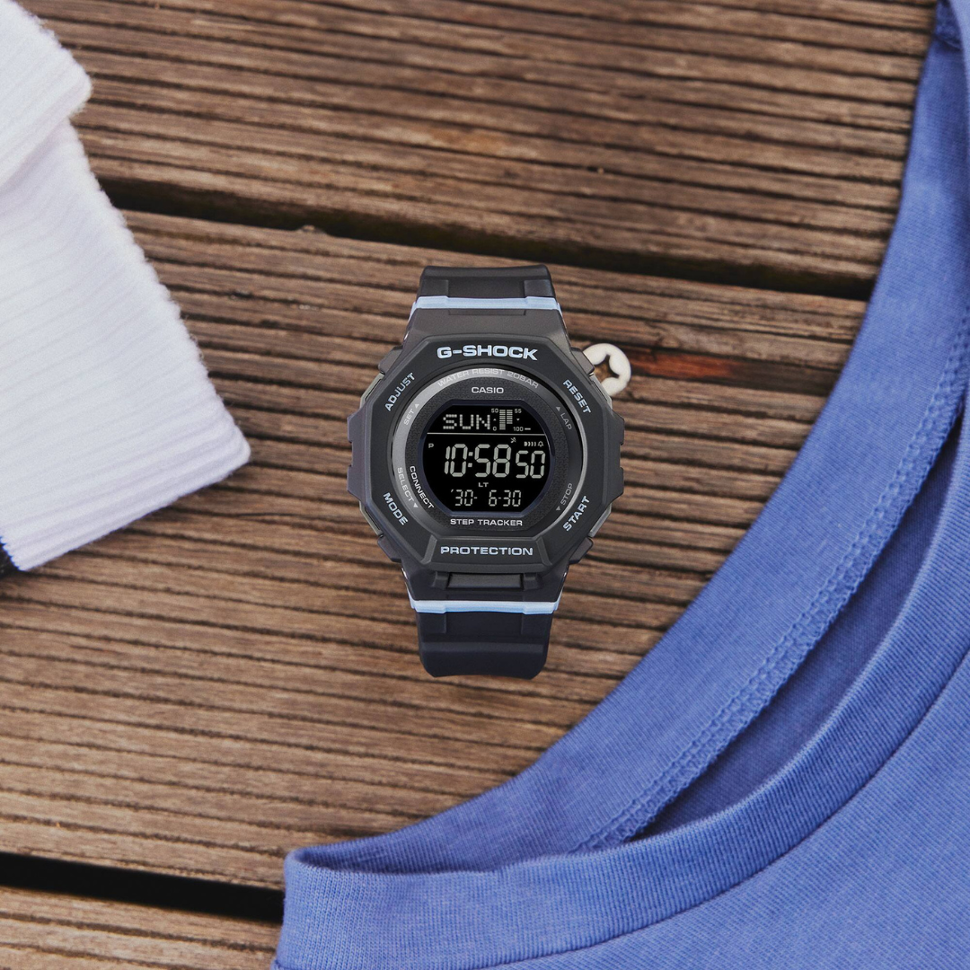 Reloj Digital Sport Bluetooth Negro de Mujer