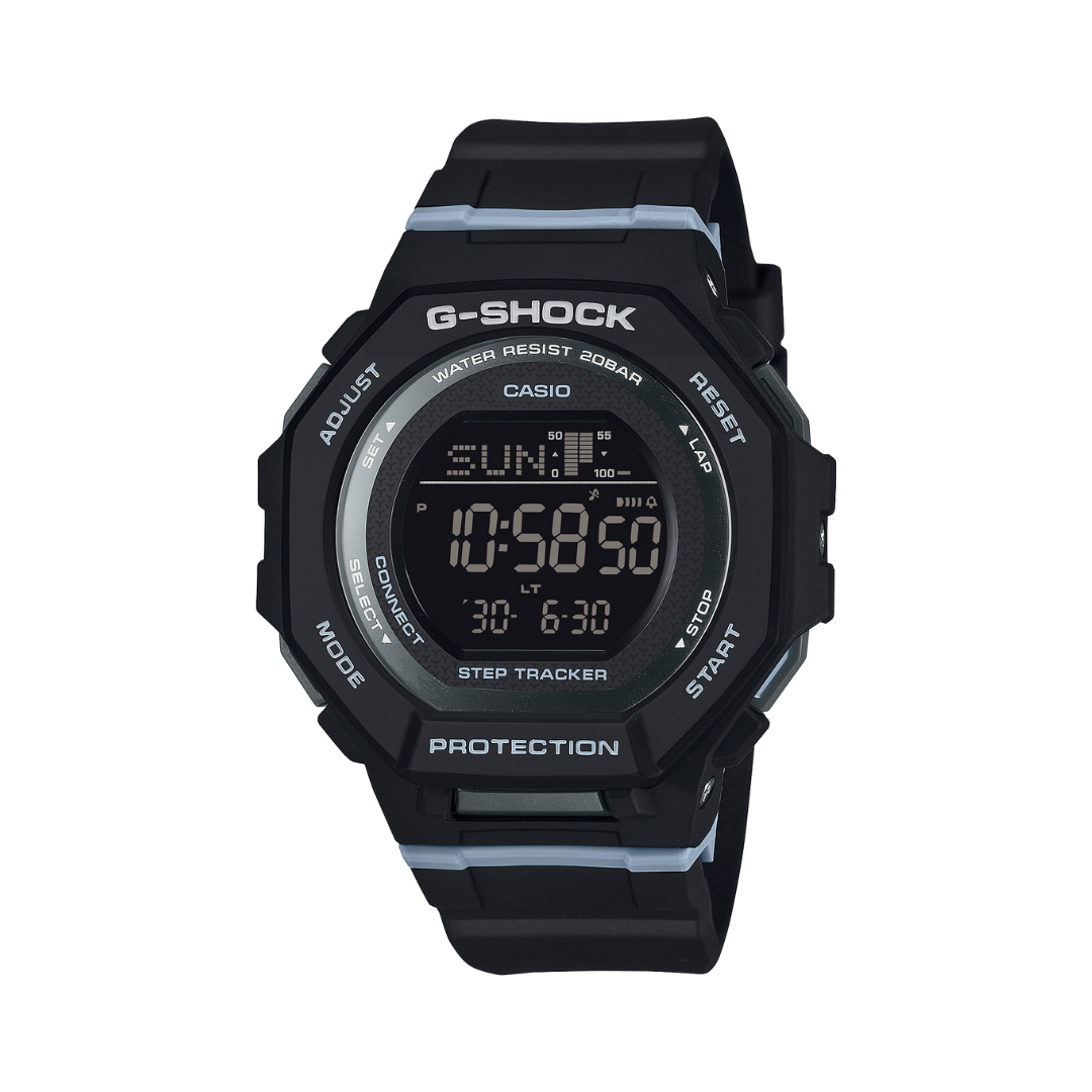 Reloj Digital Sport Bluetooth Negro de Mujer