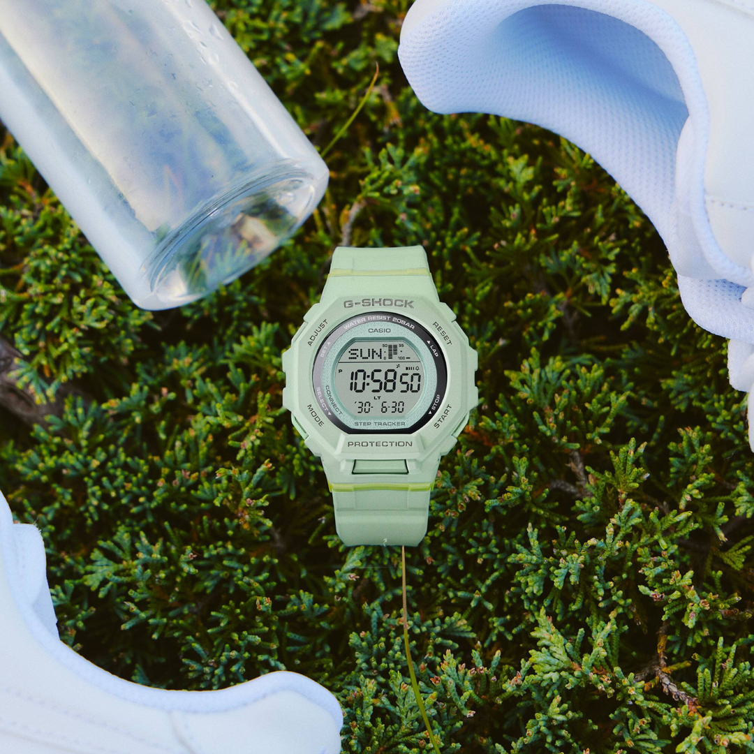 Reloj Digital Sport Bluetooth Verde de Mujer