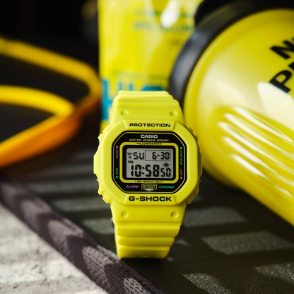 Reloj Digital Juvenil Amarillo de Mujer
