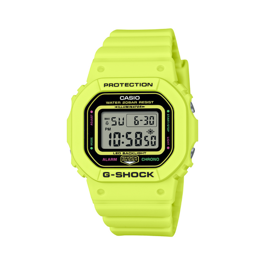 Reloj Digital Juvenil Amarillo de Mujer