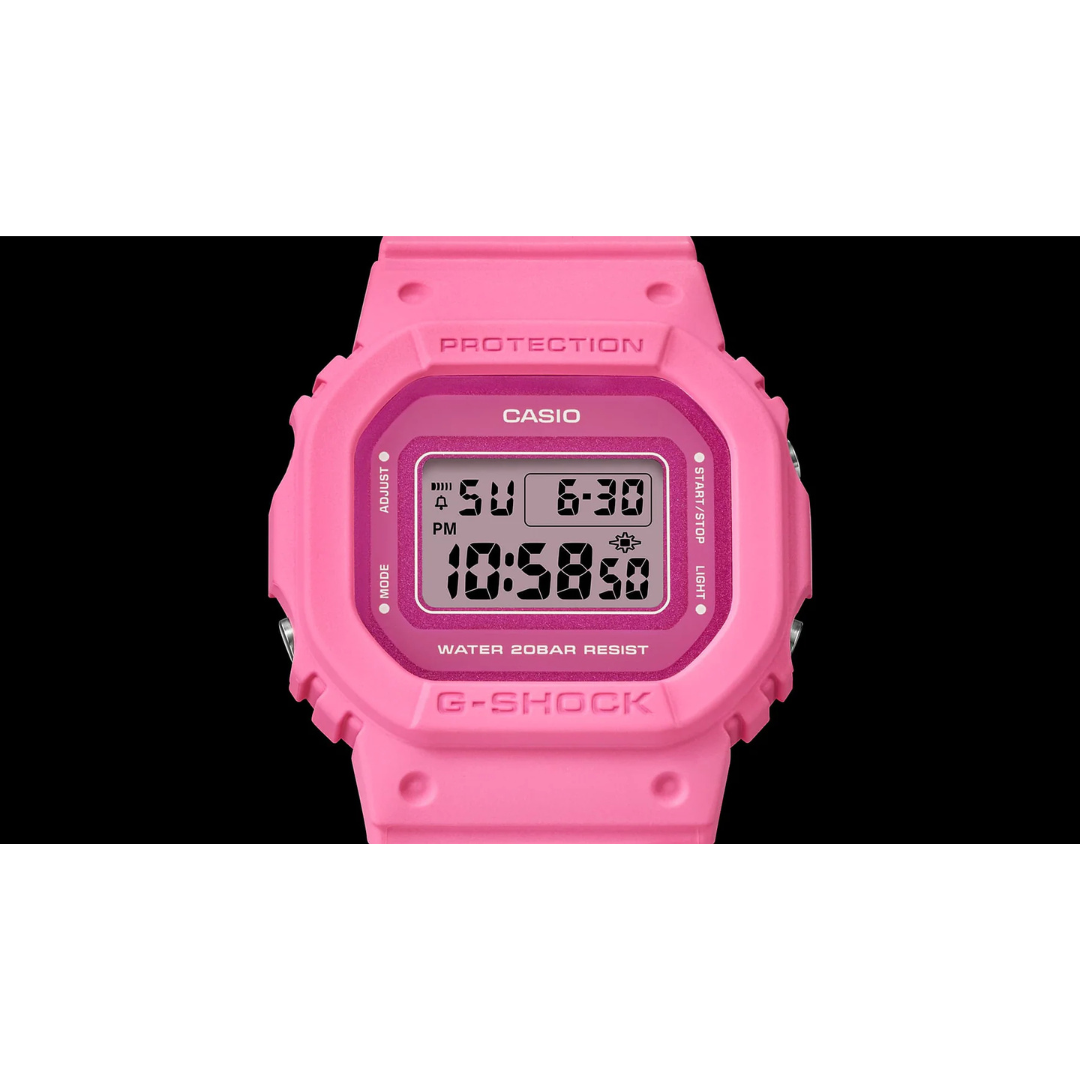 Reloj Digital Casual Rosado de Mujer