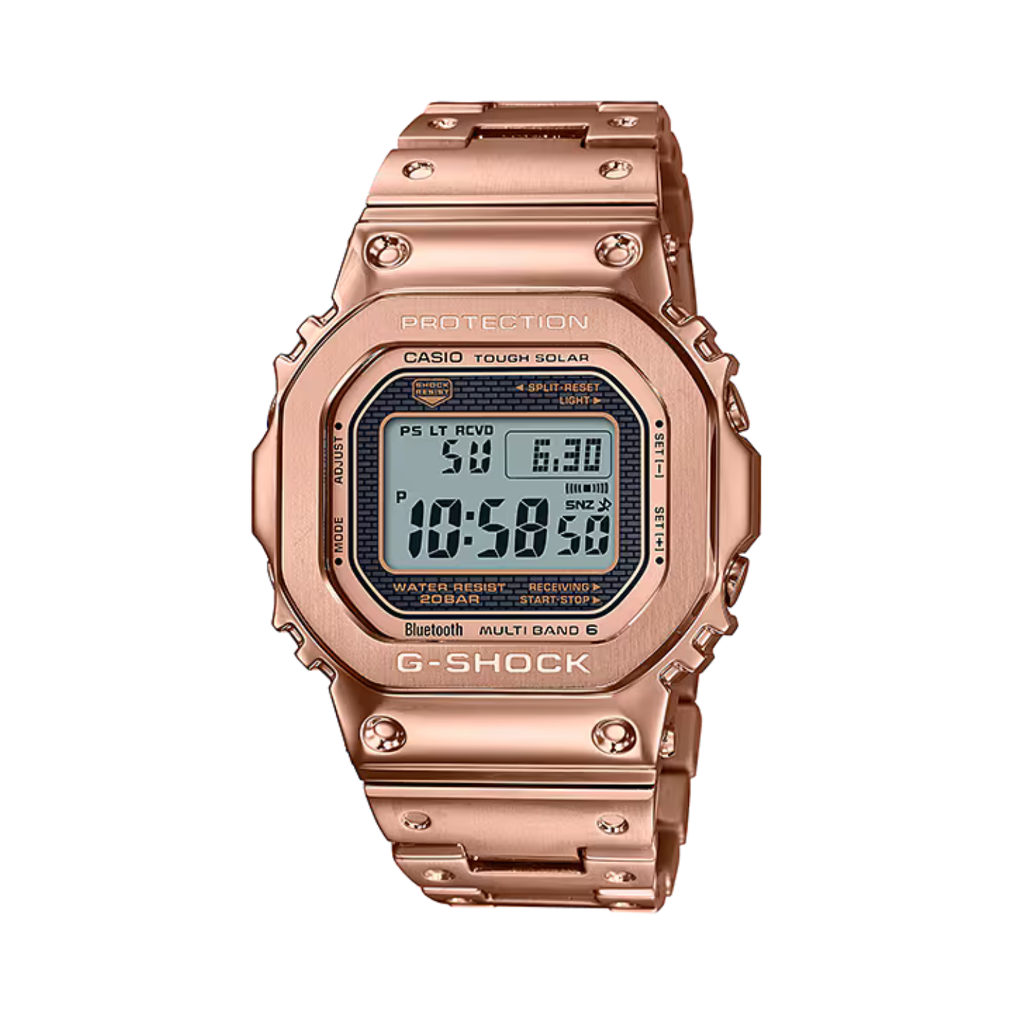 Reloj Digital Sport Oro Rosa de Hombre