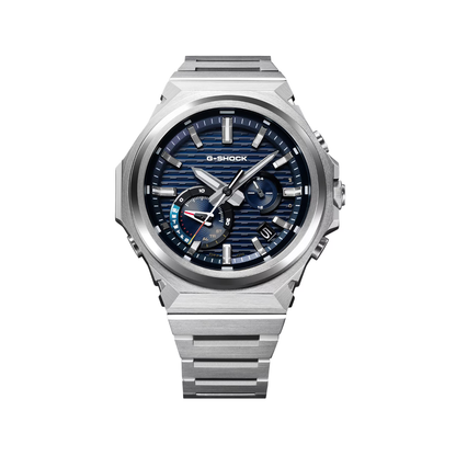 Reloj Análogo Casual Plateado de Hombre
