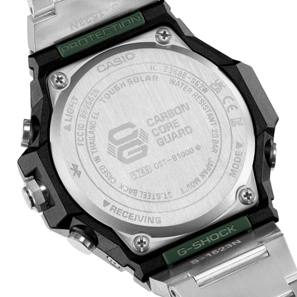 Reloj Análogo Casual Plateado de Hombre