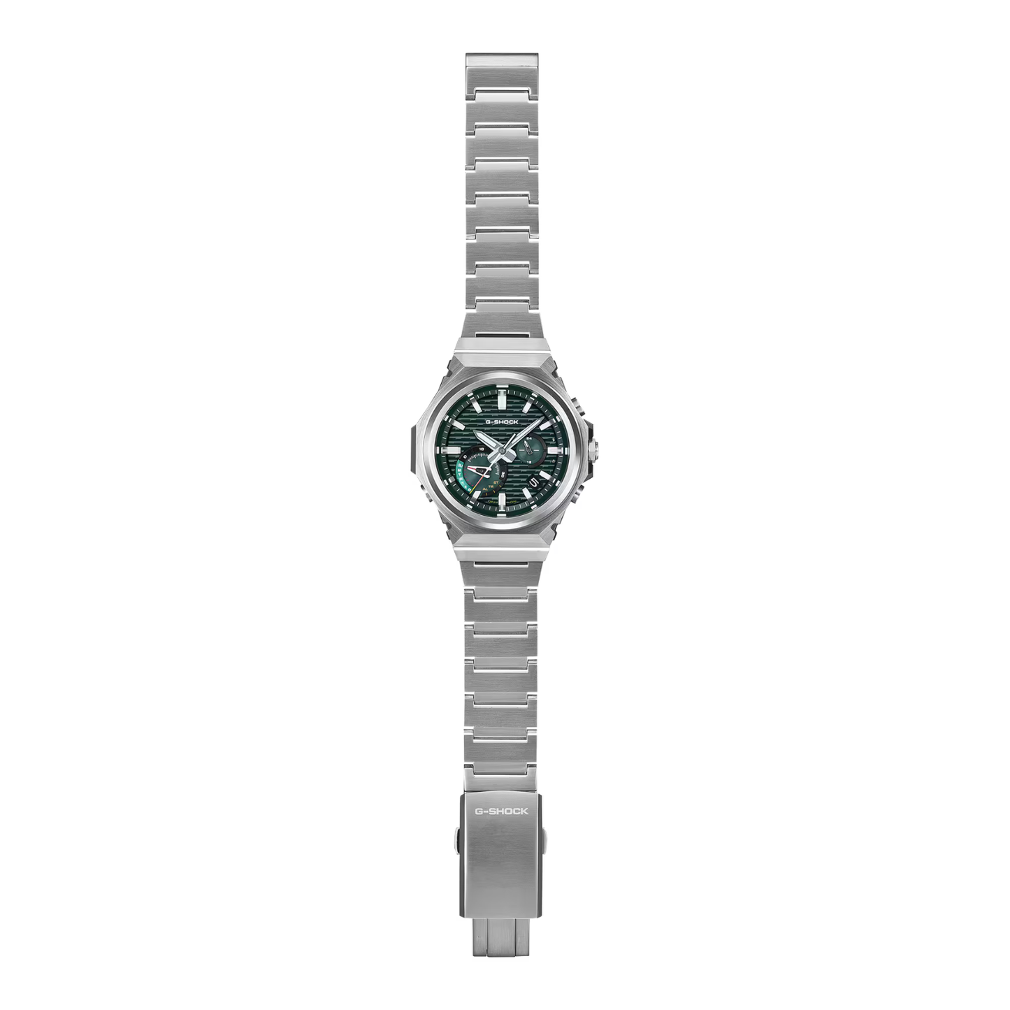 Reloj Análogo Casual Plateado de Hombre