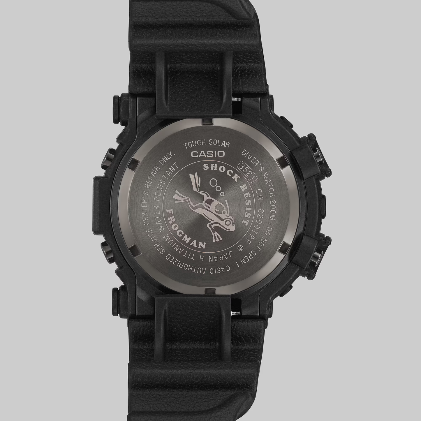 Reloj Digital Deportivo Edición Master of G Frogman Negro de Hombre