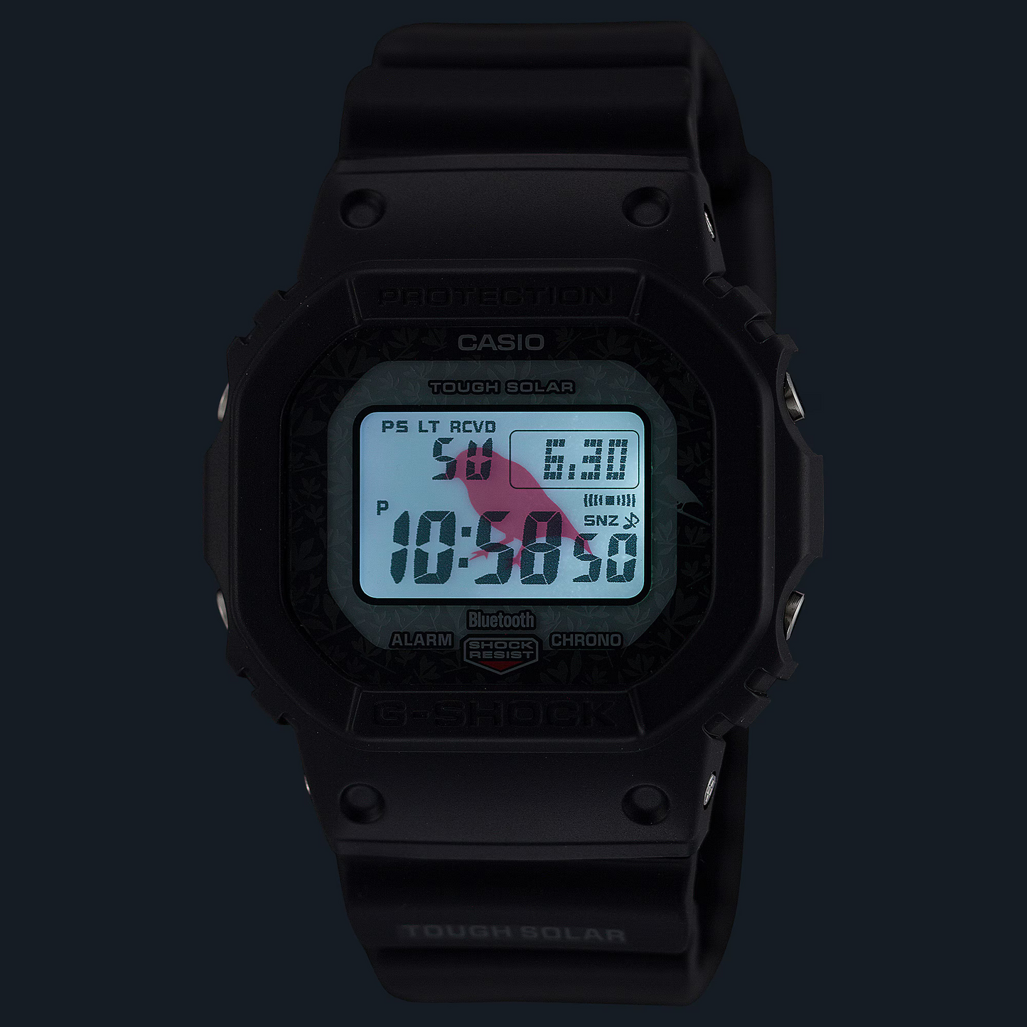 Reloj Digital Casual Negro de Hombre