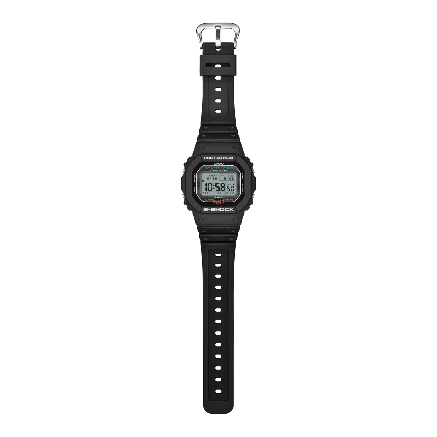 Reloj Digital Clásico Negro de Hombre