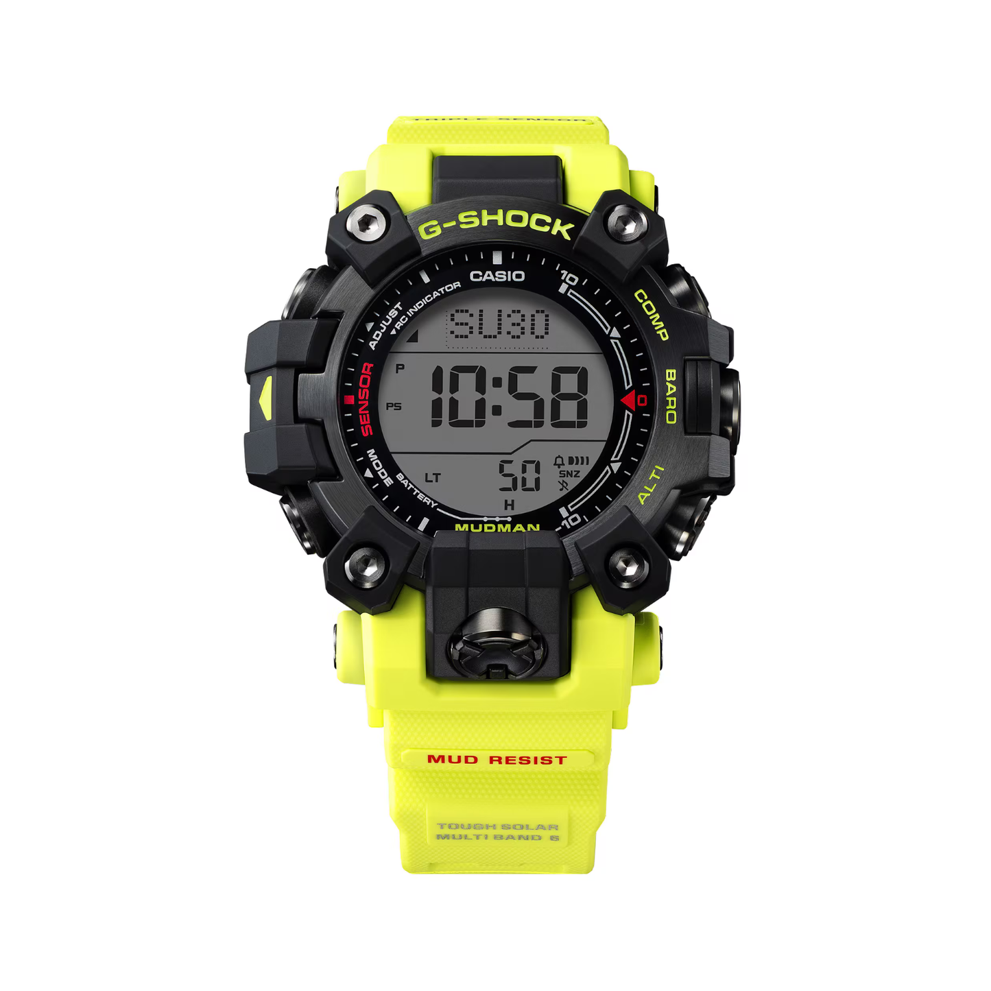 Reloj Digital Deportivo Serie Master G Mudman Negro de Hombre