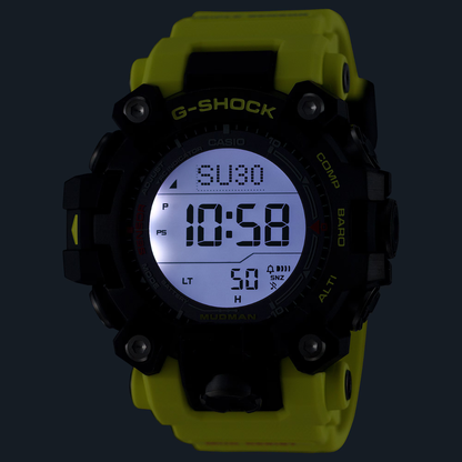 Reloj Digital Deportivo Serie Master G Mudman Negro de Hombre