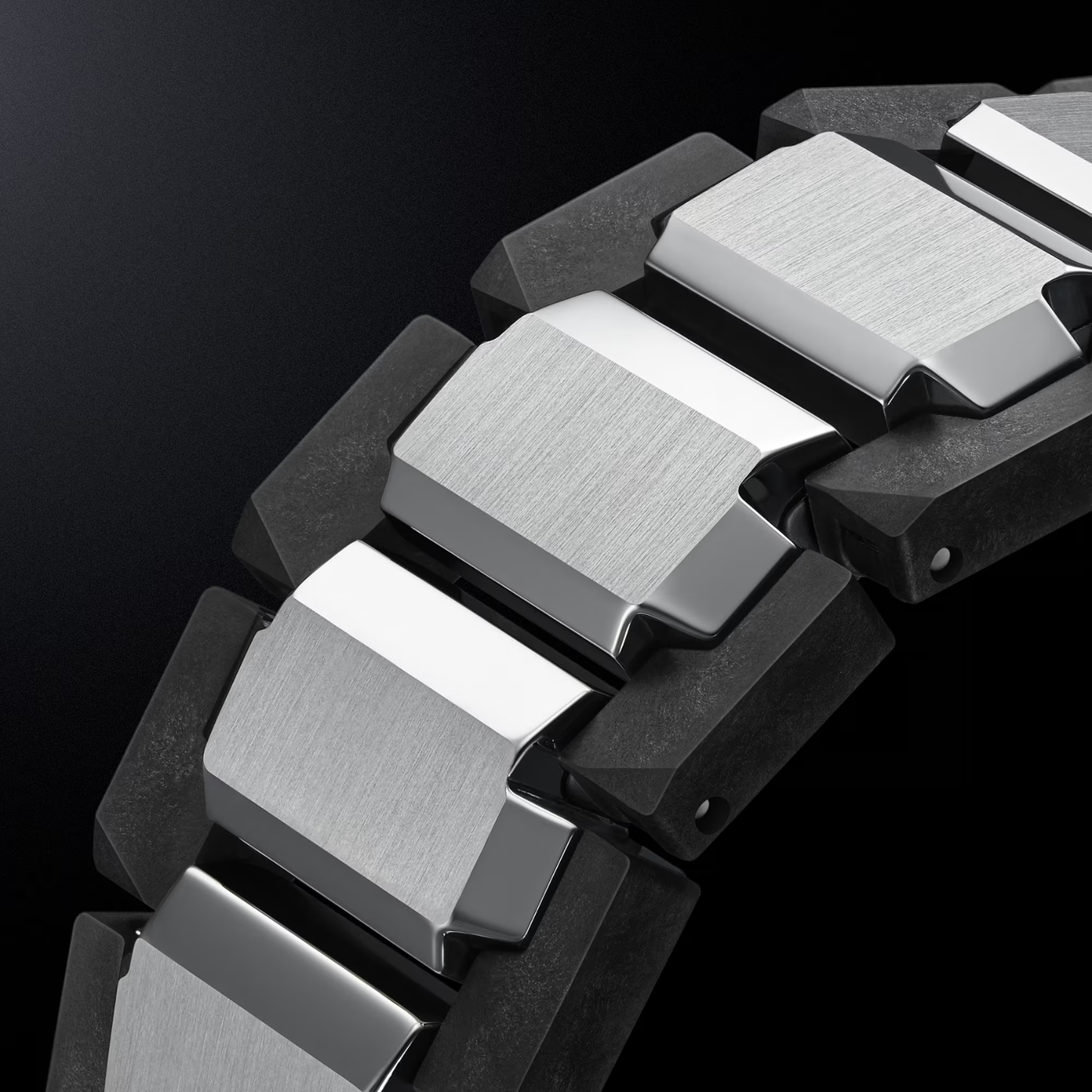 Reloj Análogo Casual Plateado de Hombre