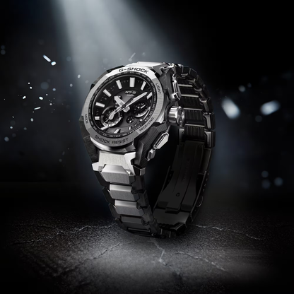 Reloj Análogo Casual Plateado de Hombre
