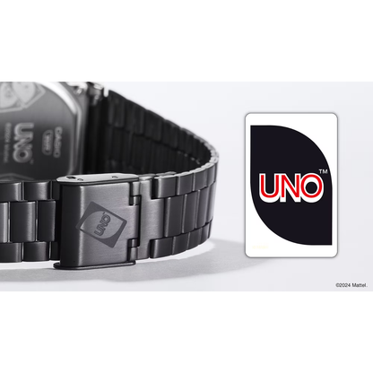 Reloj Digital Vintage Gris Unisex Edición Limitada de UNO™