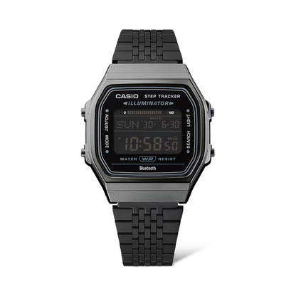 Reloj Digital Vintage Iconic Bluetooth Negro de Hombre