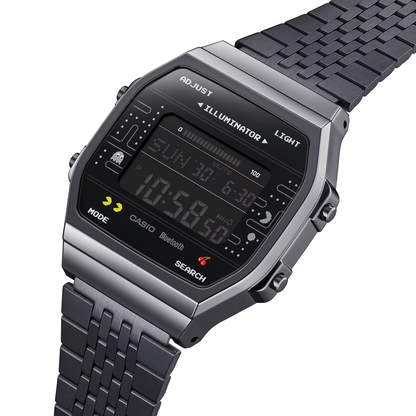 Reloj Digital Vintage Colaboracion PAC-MAN Negro Juvenil de Hombre