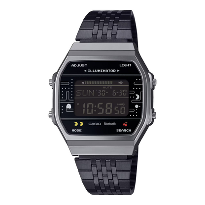 Reloj Digital Vintage Colaboracion PAC-MAN Negro Juvenil de Hombre