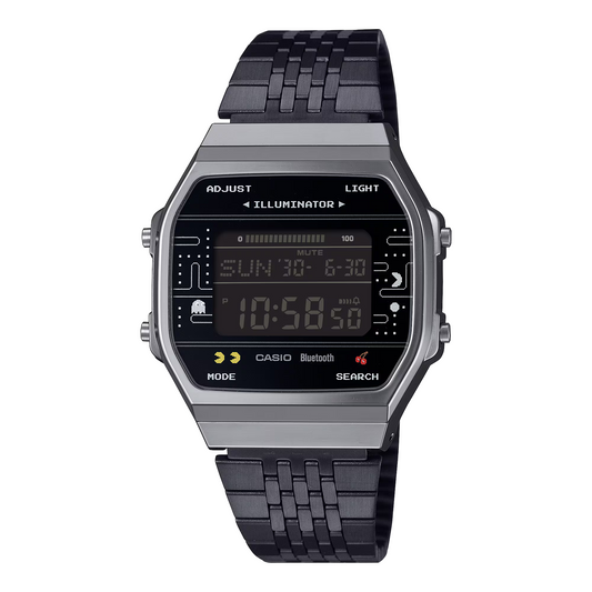 Reloj Digital Vintage Colaboracion PAC-MAN Negro Juvenil de Hombre