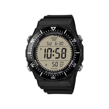Reloj Digital Deportivo Negro de Hombre