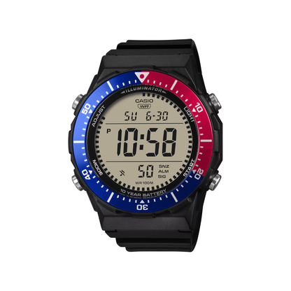 Reloj Digital Deportivo Negro de Hombre