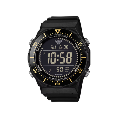Reloj Digital Deportivo Negro de Hombre