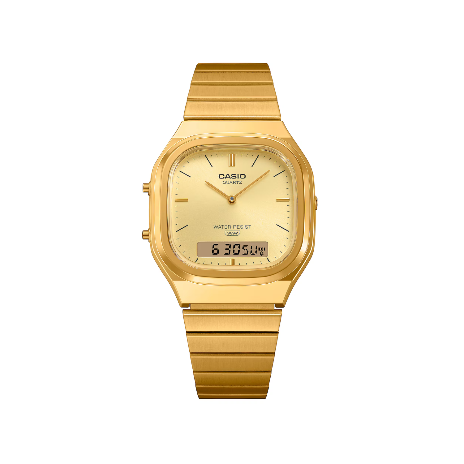 Reloj Análogo Digital Vintage Dorado Unisex – Relojín Panamá