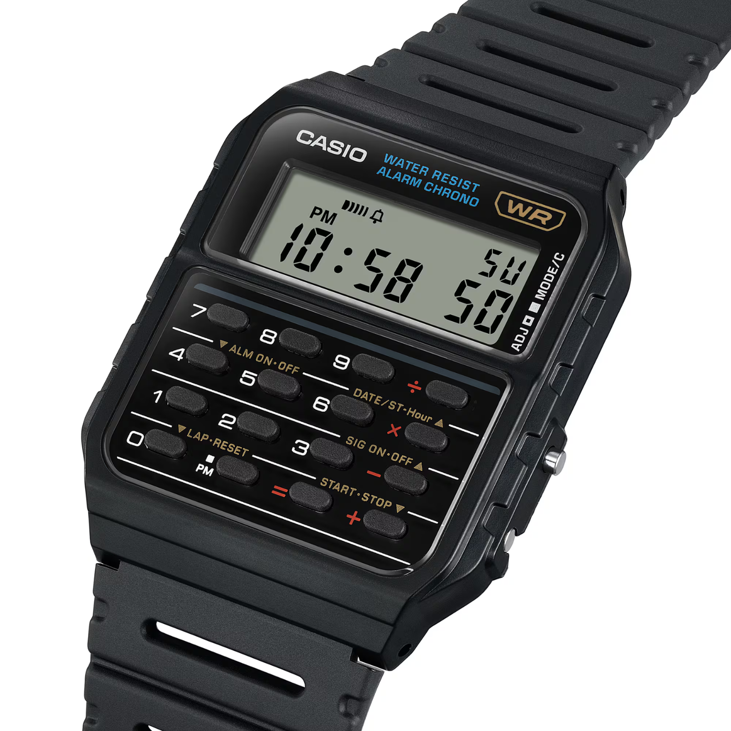 Reloj Digital Casual Negro Unisex