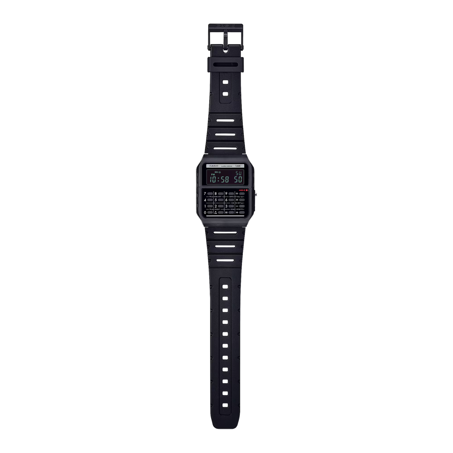 Reloj Digital Calculadora Casual Negro Unisex