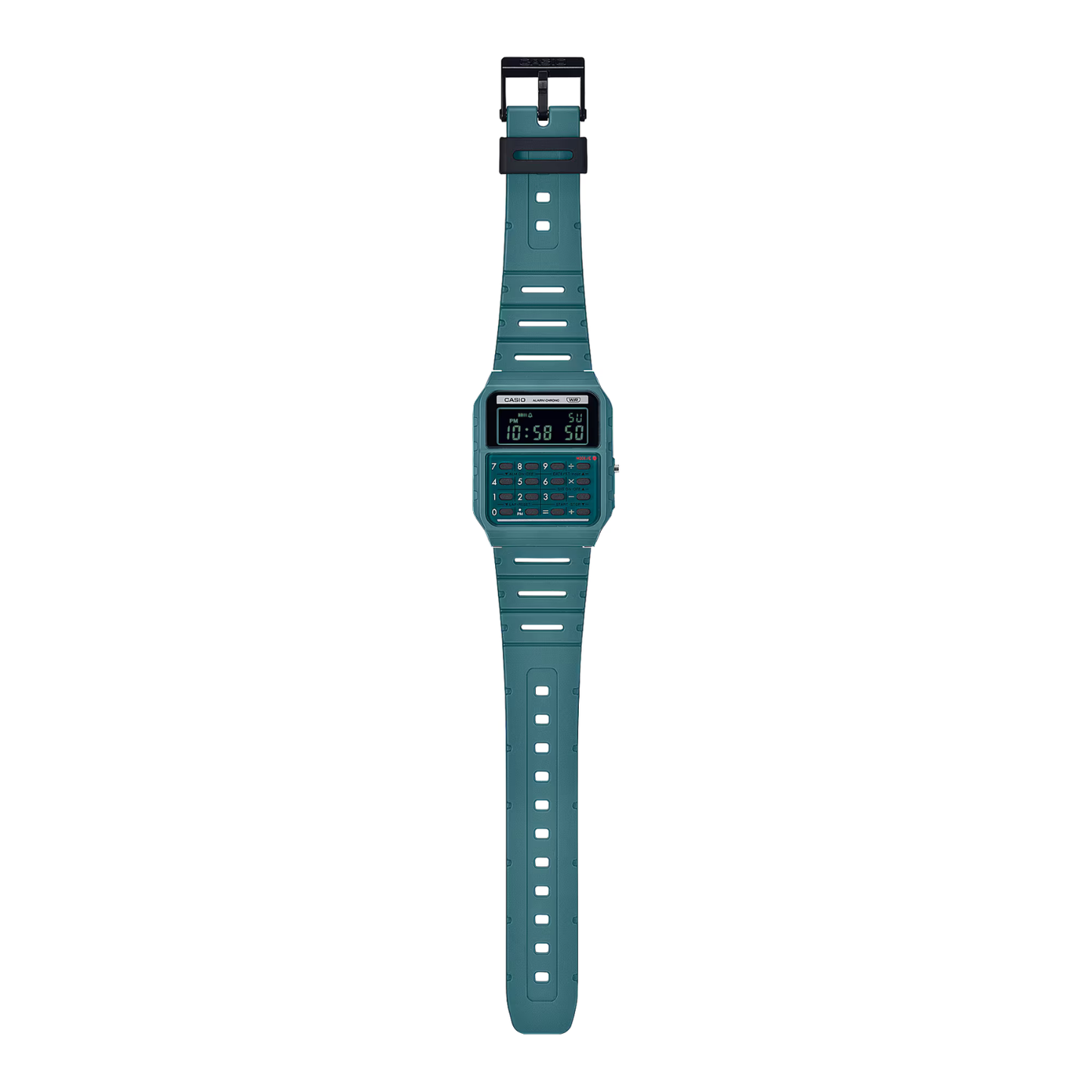 Reloj Digital Calculadora Casual Verde Unisex