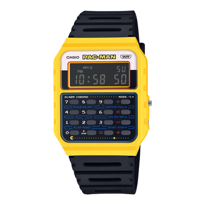 Reloj Digital Vintage PAC-MAN Juvenil Amarillo de Hombre