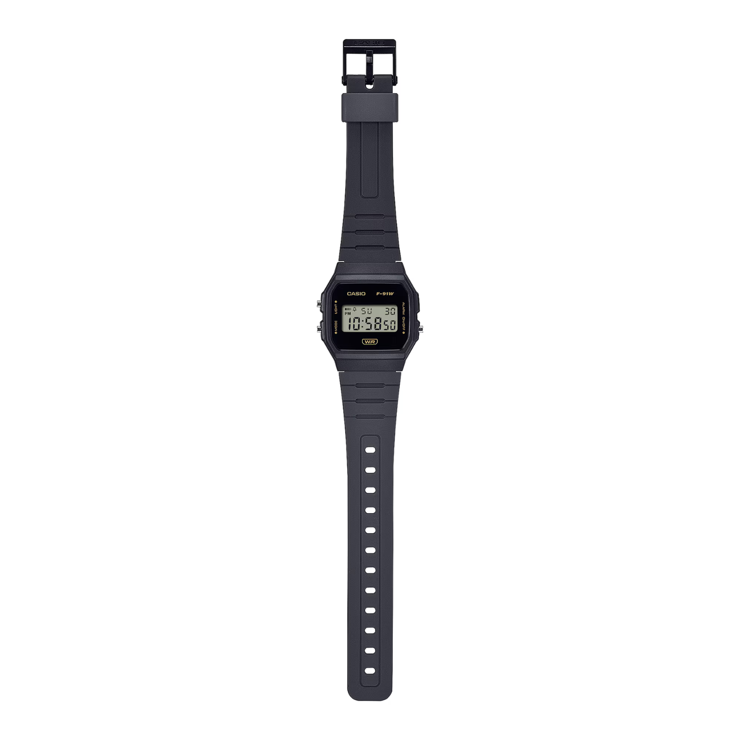 Reloj Digital Vintage Negro Unisex
