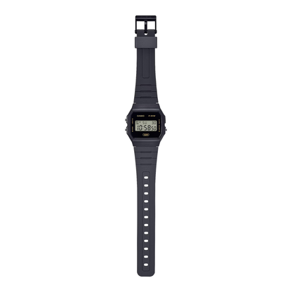 Reloj Digital Vintage Negro Unisex