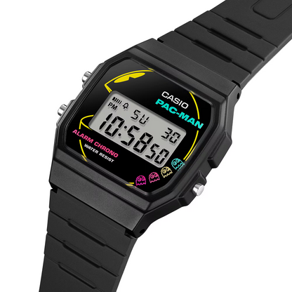 Reloj Digital Digital Vintage Edición PAC-MAN Juvenil Negro de Hombre