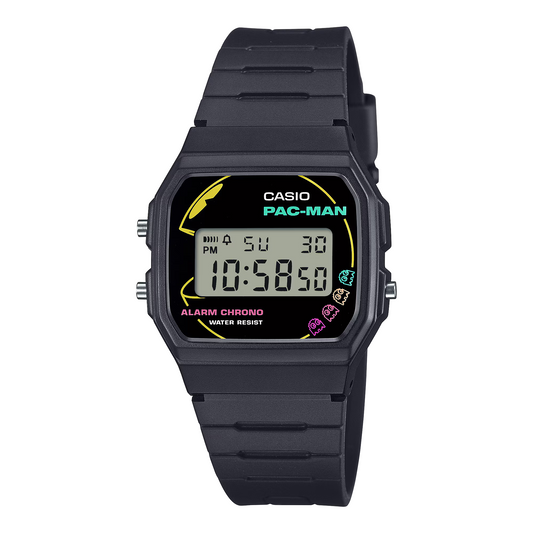 Reloj Digital Digital Vintage Edición PAC-MAN Juvenil Negro de Hombre