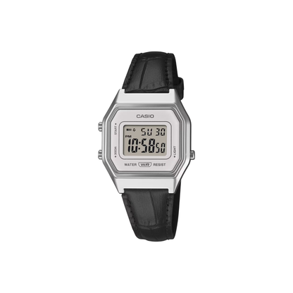 Reloj Digital Vintage Plateado Unisex