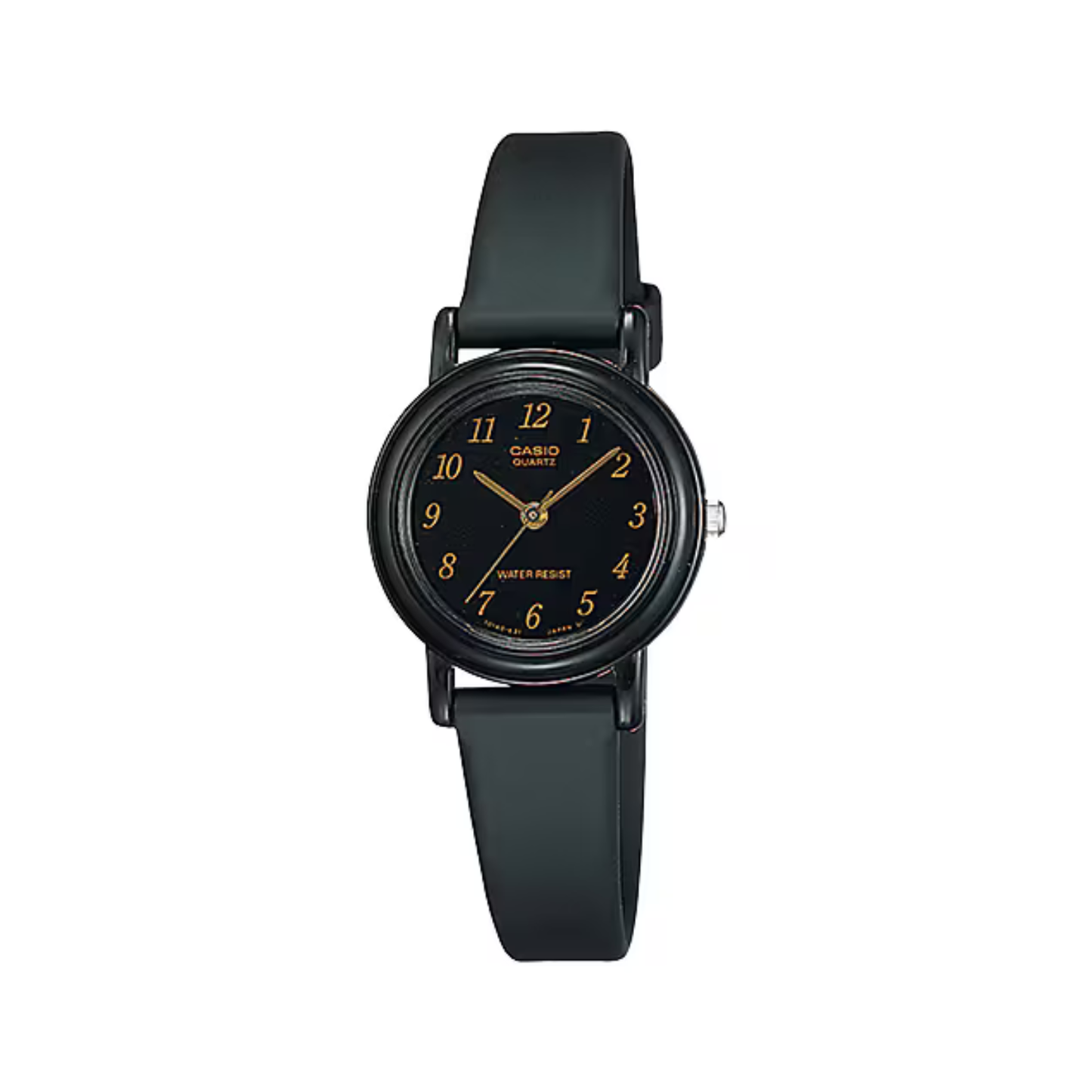 Reloj Análogo Clásico Negro de Mujer