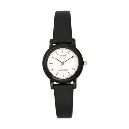 Reloj Análogo Clásico Negro de Mujer